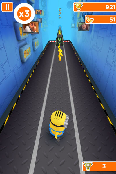 小兵快跑!最新跑酷游戏minion rush来啦