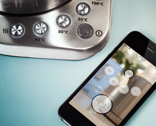 新科技:智能手机Wifi控制电热水壶