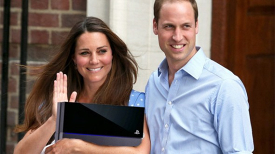 威廉王子想玩PS4又怕王妃不准
